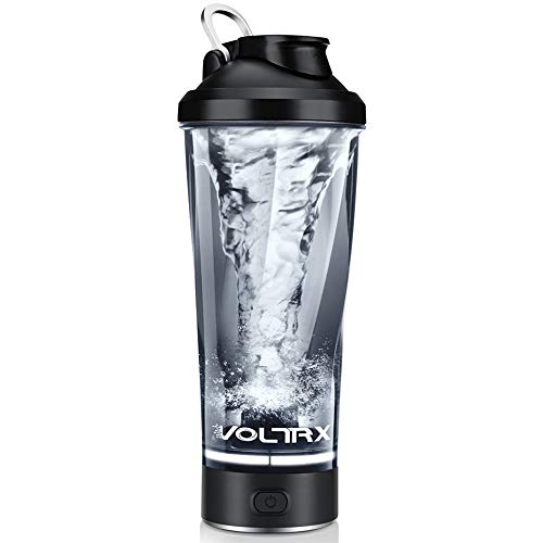 VOLTRX Premium Electric Protein Shaker Bottle, Made with Tritan - BPA Free - 30 oz Vortex Portable Mixer Cup/USB Rechargeable Shaker Cups for Protein Shakes